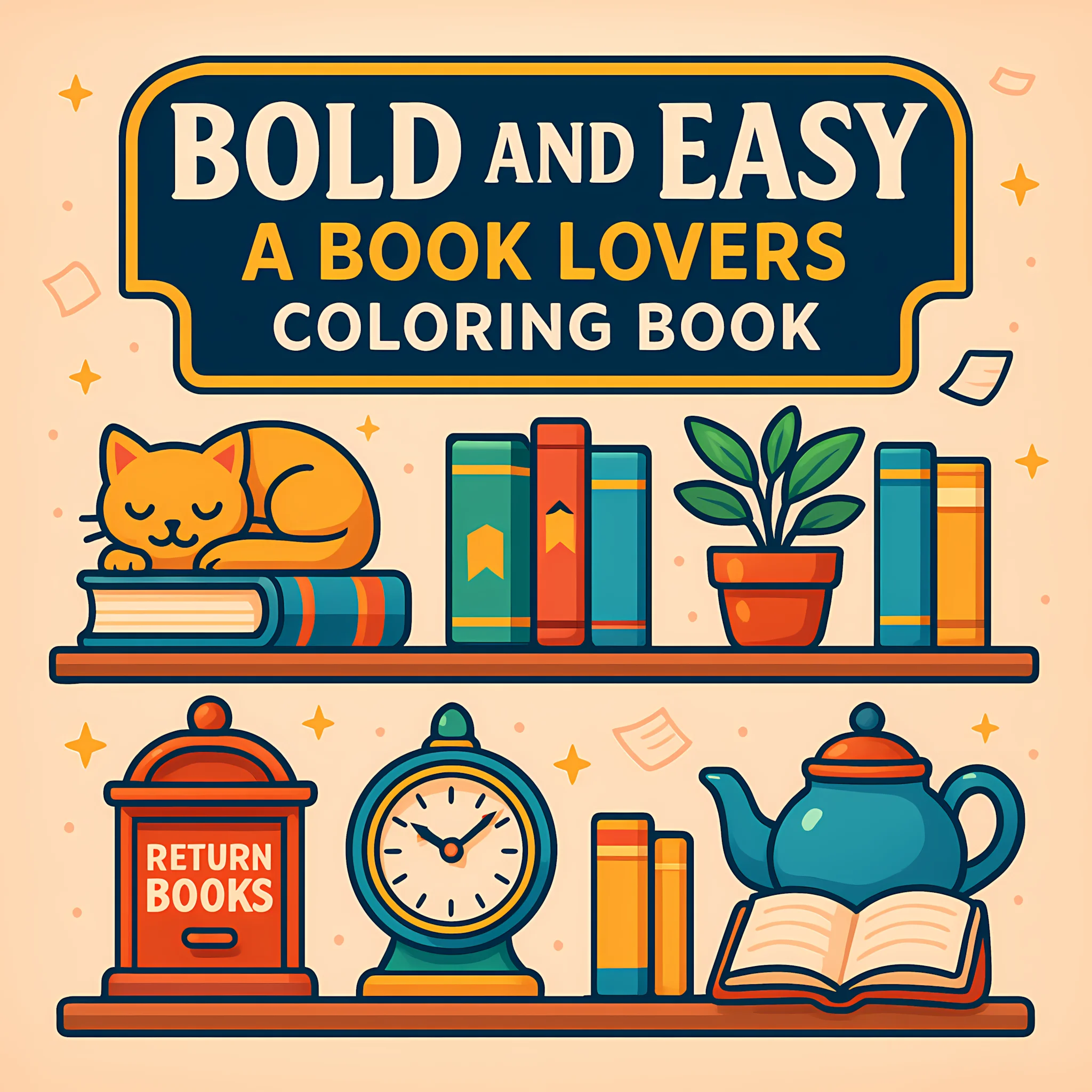 Chalk Bag - كتاب تلوين لمحبي الكتب للبالغين، هدية