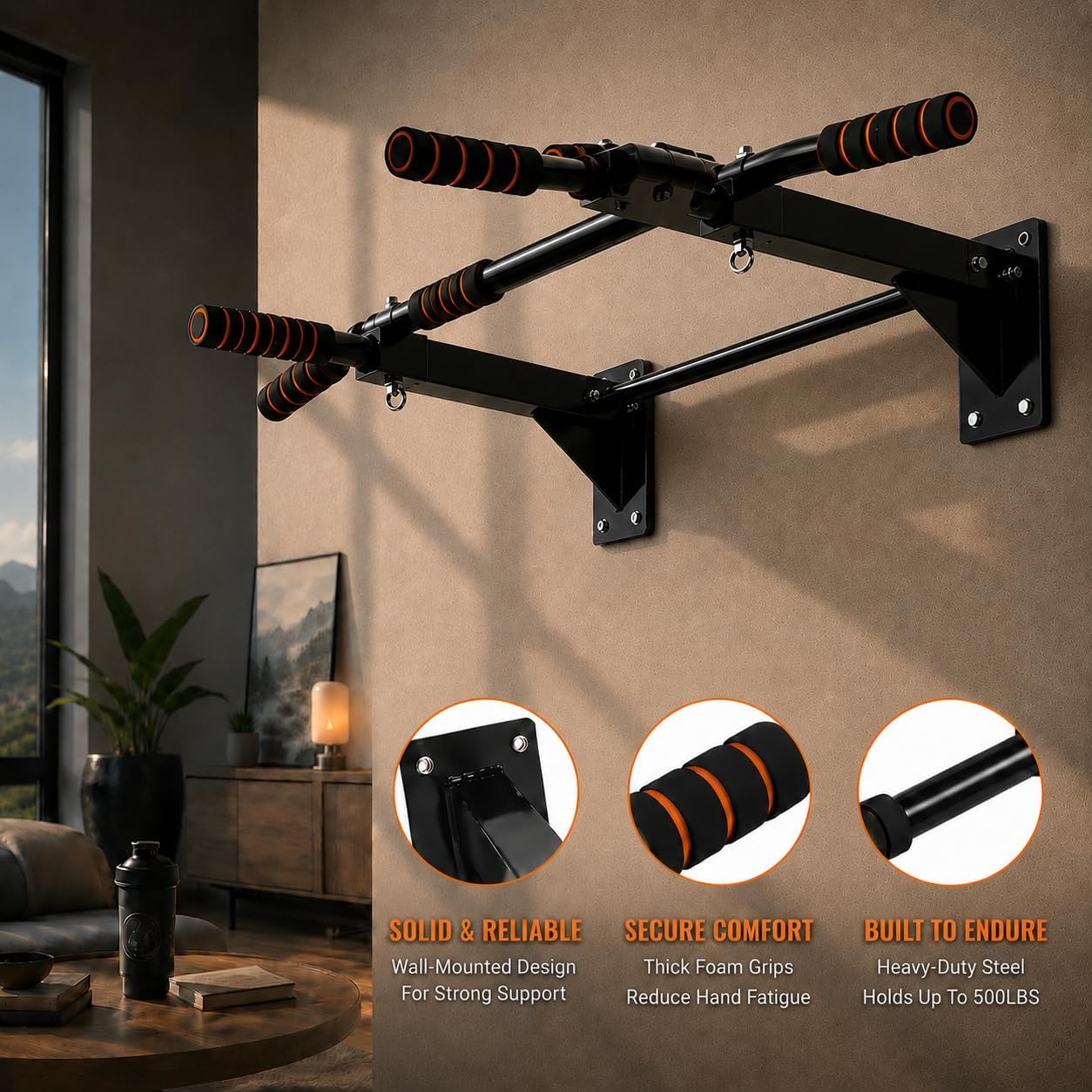 عارضة تمارين رفع الجسم للاستخد - مراجعة Pull Up Bar وسعره