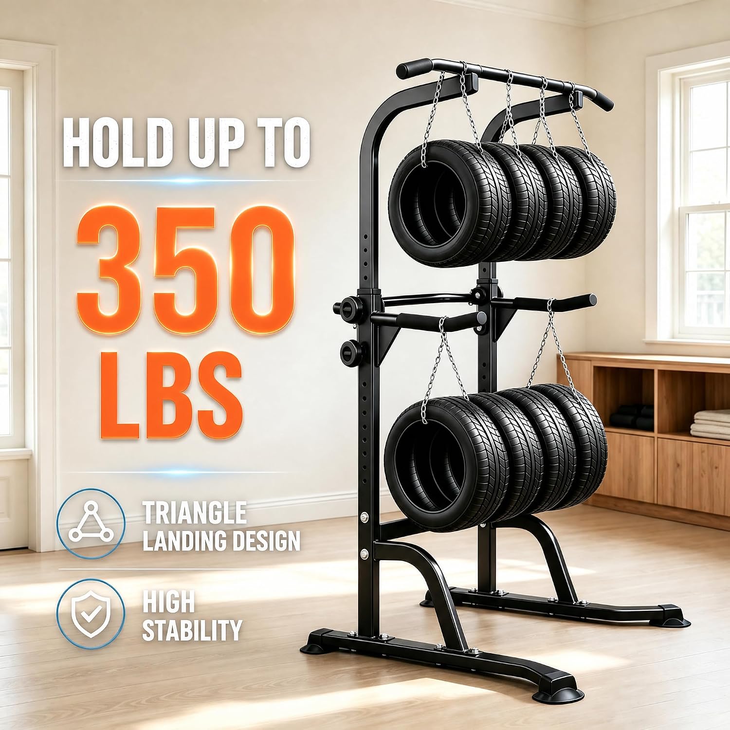 برج تمارين القوة للصالة الرياض - مراجعة Pull Up Bar وسعره