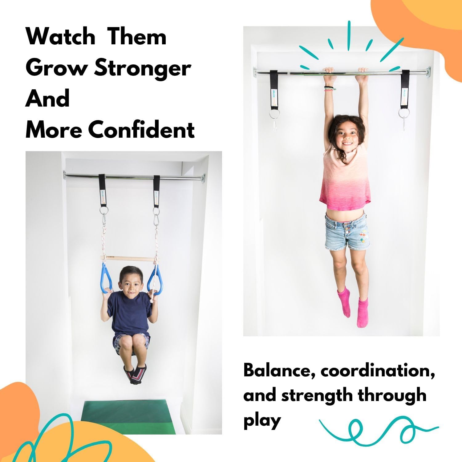 مجموعة أرجوحة للأطفال للاستخدا - مراجعة Gymnastic Ring وسعره