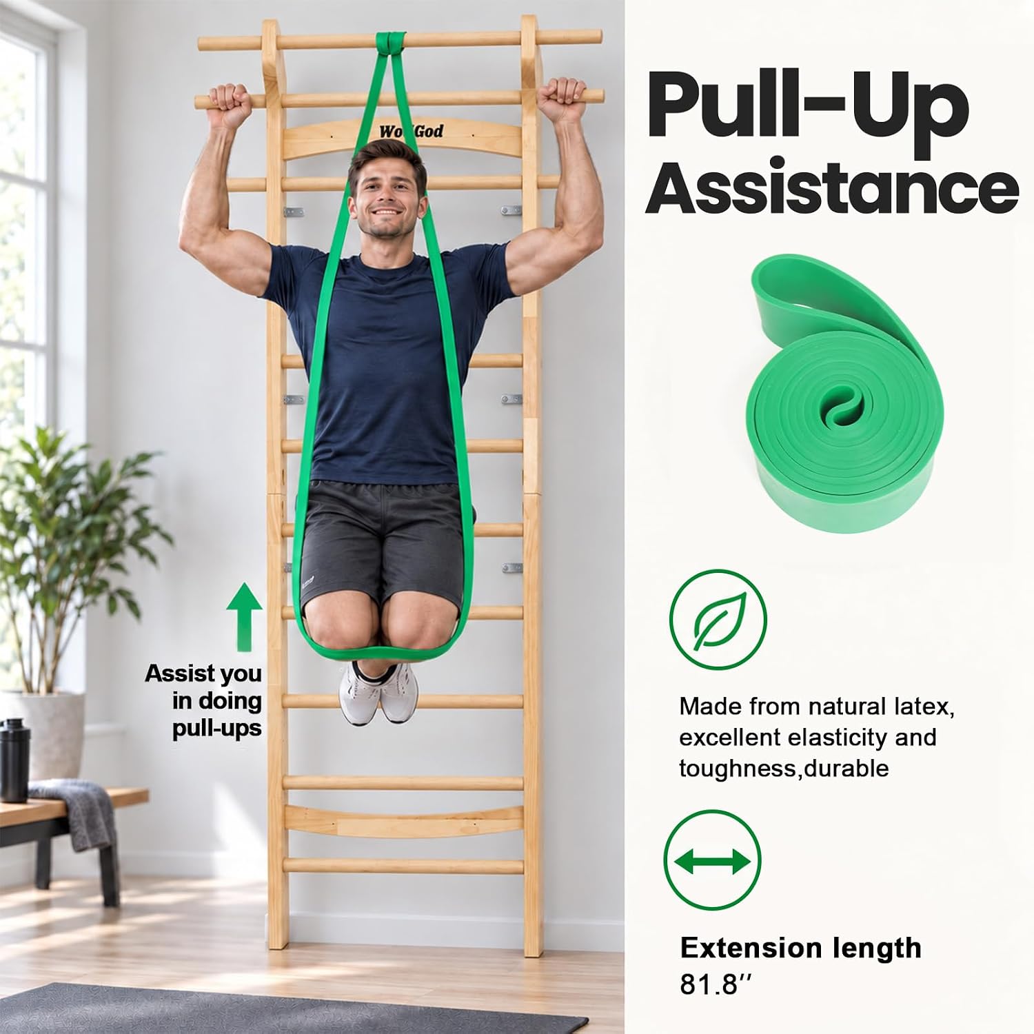 عارضة تمارين سويدية خشبية مع 1 - مراجعة Pull Up Bar وسعره